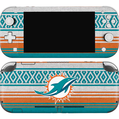 NFL Miami Dolphins Trailblazer Nintendo Switch Lite Skin